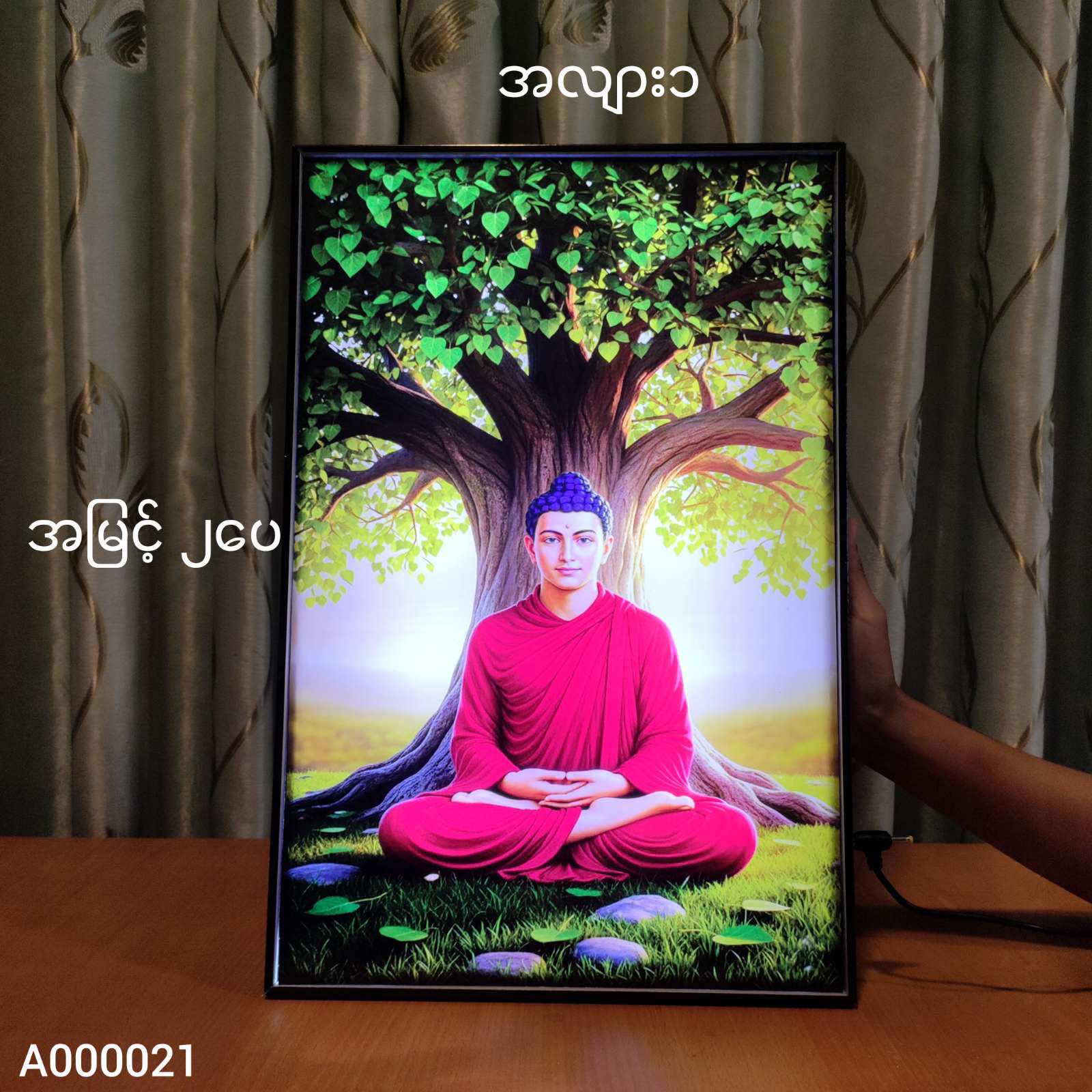 ဗောဓိညောင် နှင့် တရားထိုင်ပုံတော်